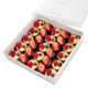 Сладки тарталети с крем и плодове кутия - 27 броя