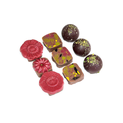 Кутия шоколадови бонбони Тропикана