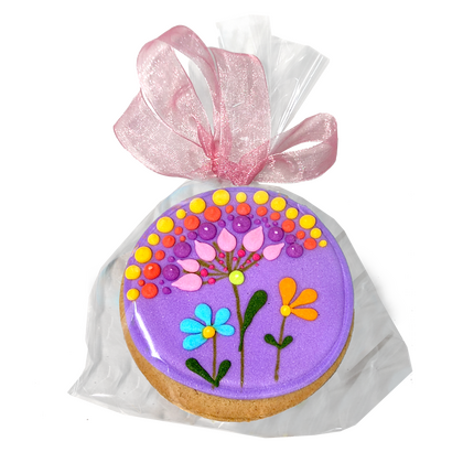 Рисувана меденка с цветя