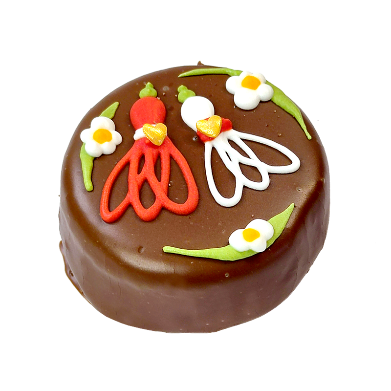 Меренга с декорация