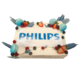 Торта с лого "Philips"