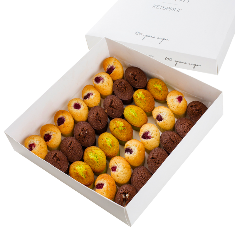 Френски бадемови кексчета кутия - 35 бр.