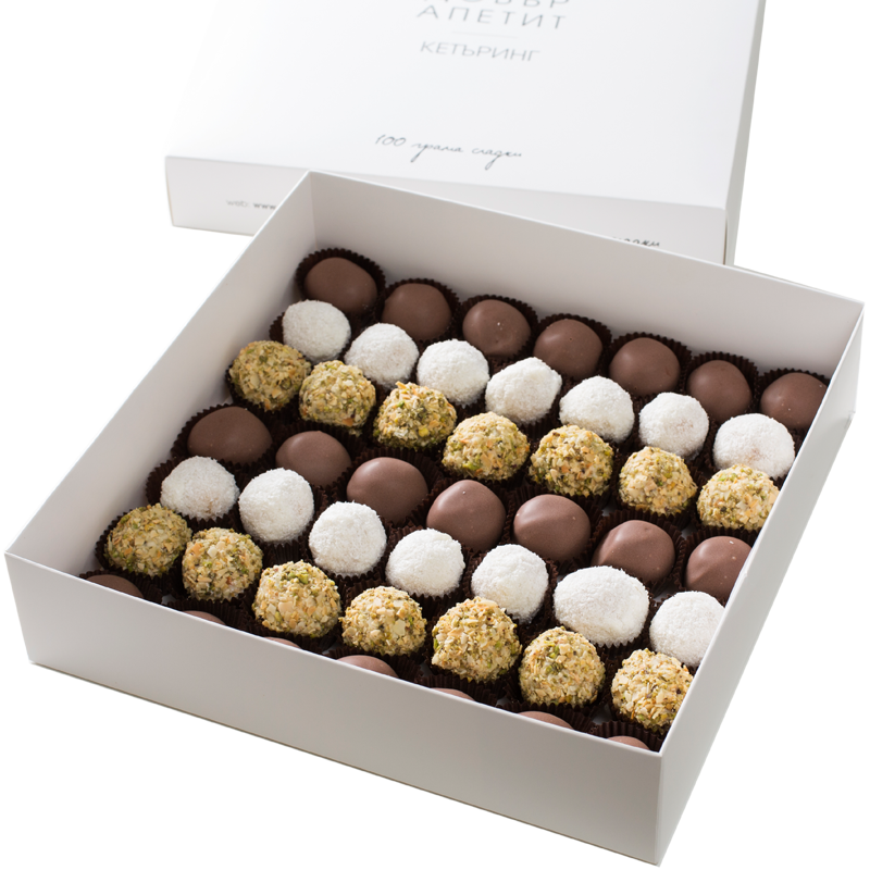 Пунш бонбони кутия - 49 бр. вариант I