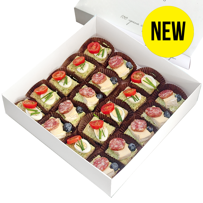 Кутия с безглутенови хапки - 20броя
