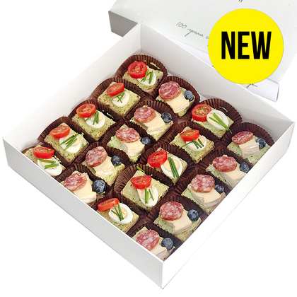 Кутия с безглутенови хапки - 20броя