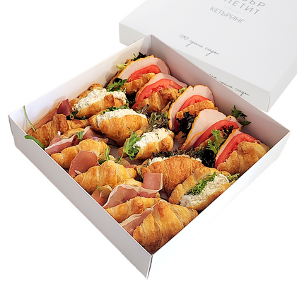 Солени кроасани кутия - 15 бр.