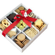 Луксозна кутия с коледни сладки, голяма