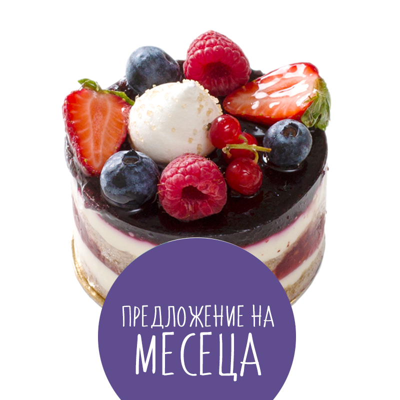 Предложение на месеца - Йогурт с горски плодове