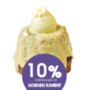 Кекс с шоколад и шамфъстък
