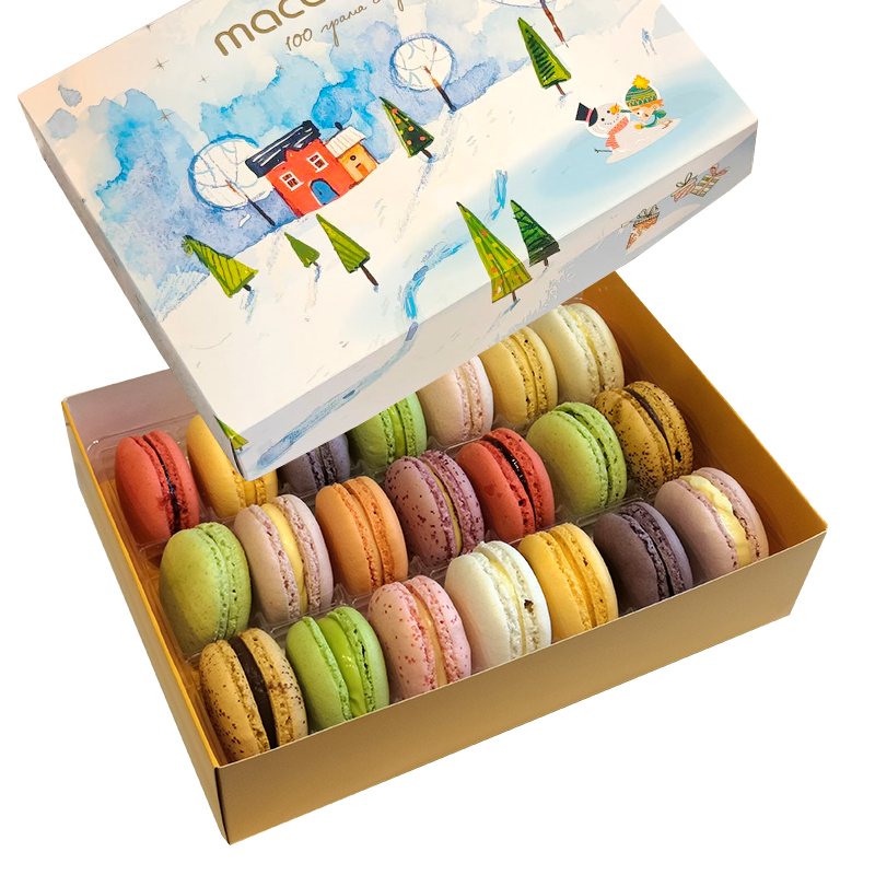 Кутия макарони плодов микс 21 бр.