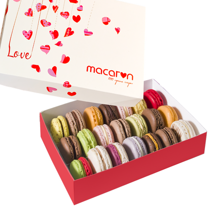 Кутия с 21 макарона