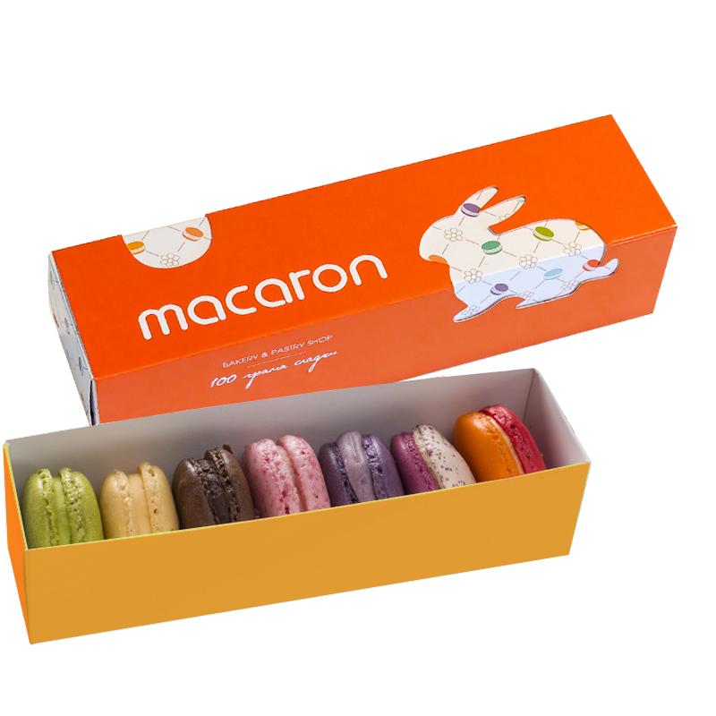 Кутия със 7 макарона