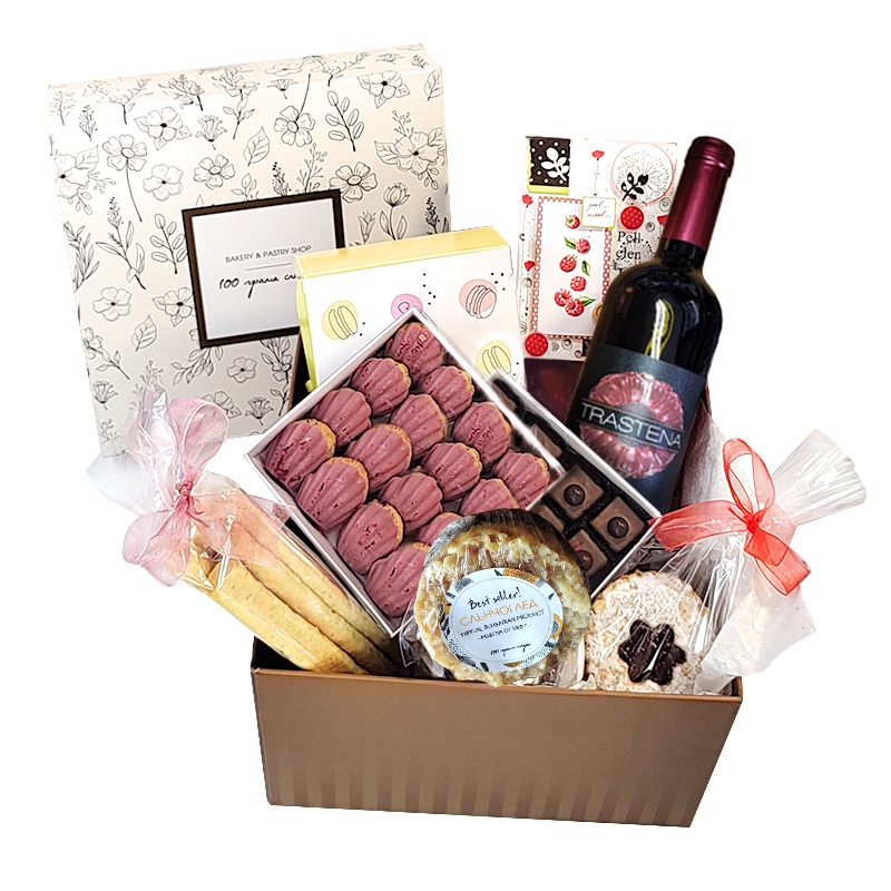 Подаръчен сет Малинов Разкош