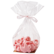 Пакет бебешки форми розови