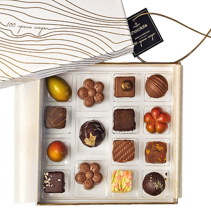 Кутия 15 бонбона - ''Callebaut'' премиум
