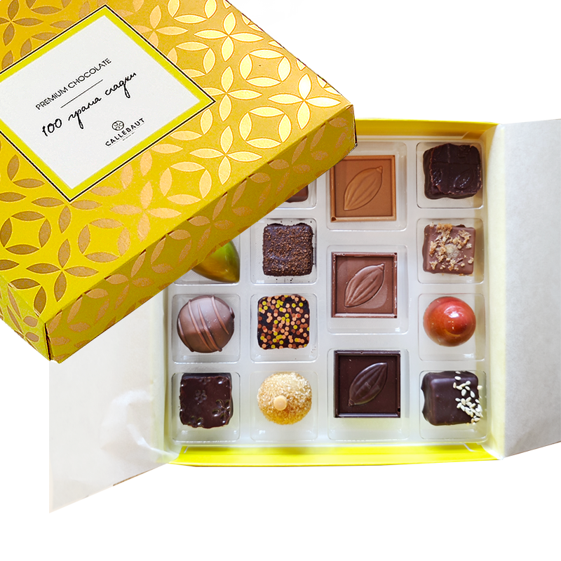 Кутия с 15 бонбона микс Премиум шоколад