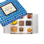 Кутия с 9 бонбона микс Премиум шоколад