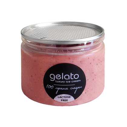 Джелато Горска ягода, без лактоза