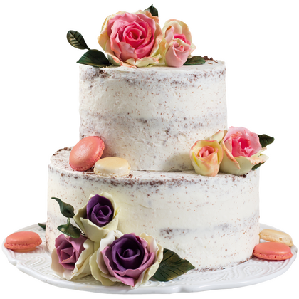 Сватбена с декорация рози