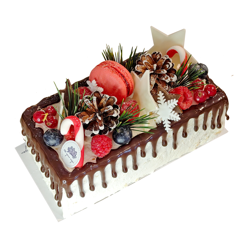 Торта ''Джингъл'' - Рафаело с ягоди