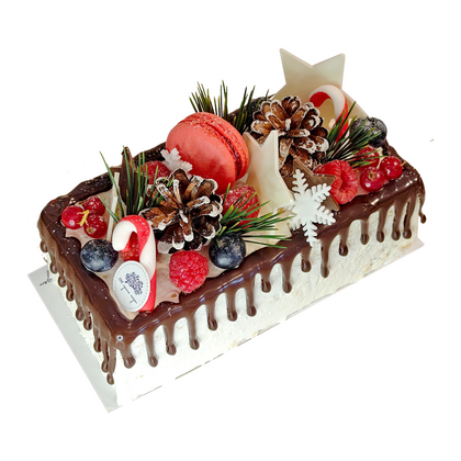 Торта ''Джингъл'' - Рафаело с ягоди