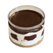 Крем страчатела с вишни