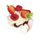 Паста Павлова с малини и ягоди