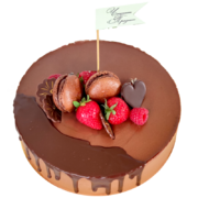 Шоколадова торта с бадеми без глутен