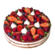 Торта Йогурт с ягоди и малини
