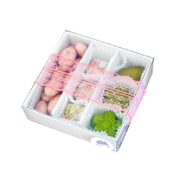 Кутия с бонбони и дражета Цветница