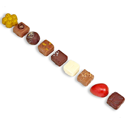 Кутия с 9 бонбона микс - Великден