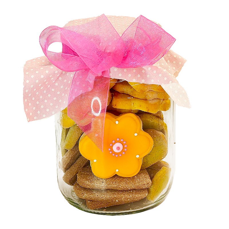 Великденски буркан с 1 рисуванa сладкa