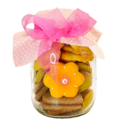 Великденски буркан с 1 рисуванa сладкa