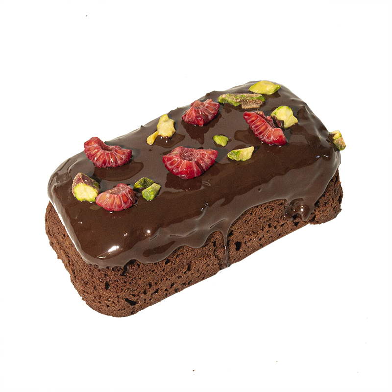 Безглутенов френски шоколадов кекс с малини
