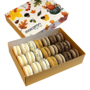 Кутия макарони шоколадов микс 21 бр.